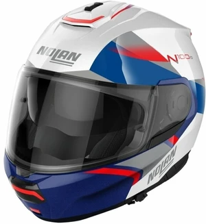 Nolan N100-6 Paloma N-Com Metal White Red/Silver/Blue S Helm