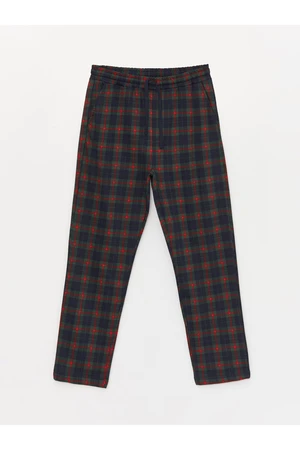 LC Waikiki Standard Pattern Plaid Men's Pajama Bottom