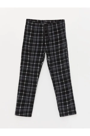 LC Waikiki Standard Fit Plaid Fleece Pajama Bottom