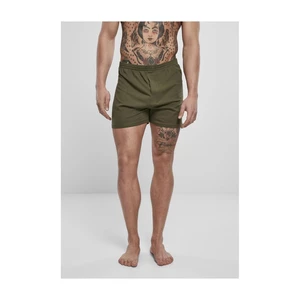 Olive boxer shorts