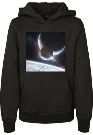 Children's Planet Picture Hoody Black