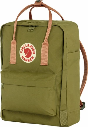 Fjällräven Kånken Foliage Green/Peach Sand 16 L Sac à dos