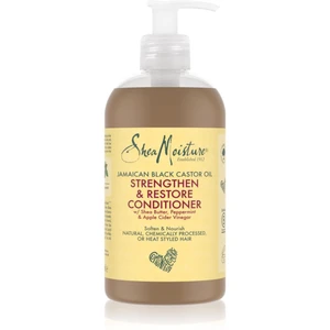 Shea Moisture Jamaican Black Castor Oil Strengthen & Restore posilující a obnovující kondicionér pro namáhané vlasy a vlasovou pokožku 384 ml