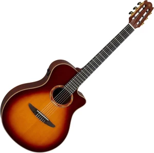 Yamaha NTX3BS Brown Sunburst Guitares classique avec préampli