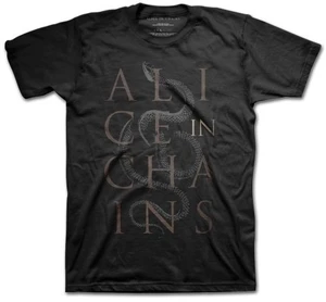 Alice in Chains Camiseta de manga corta Snakes Black 2XL