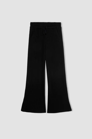 DEFACTO Girls Wide Leg Ribbed Camisole Trousers