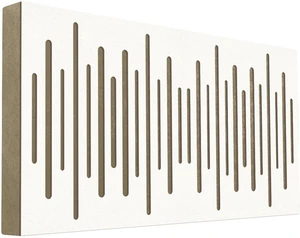 Mega Acoustic FiberPRO120 Spectrum White/Beige Absorbent Holzplatte