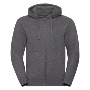 Men's Authentic Melange Zipped Hooded Sweat Russell