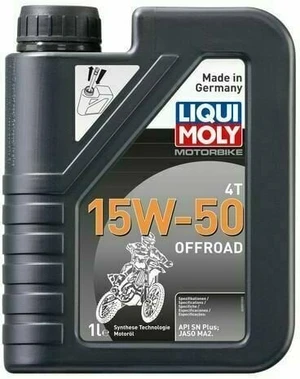 Liqui Moly 3057 Motorbike 4T 15W-50 Offroad 1L Olej silnikowy