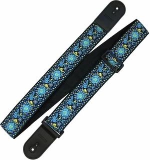 Richter Retro Correa de guitarra textil Blue