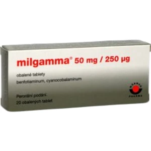 MILGAMMA 50mg/250µg, 20 tabliet