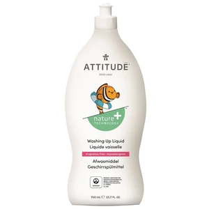 ATTITUDE Prostriedok na umývanie riadu pre deti bez vône 700 ml