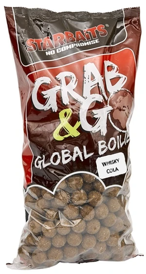 Starbaits boilies g&g global whisky cola - 2,5 kg 24 mm