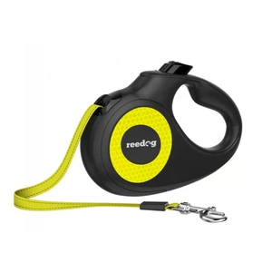 Reedog samonavíjecí vodítko M 25kg / 5m páska / reflexní