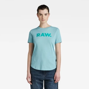 G-STAR T-shirt - RAW. Slim R T WMN Blue