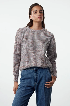 Trendyol Brick Crew Neck Knitwear Sweater