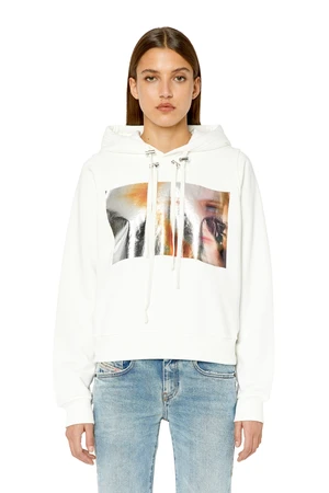 Diesel Sweatshirt - F-REGGY-DROOD SWEAT-SHIRT white