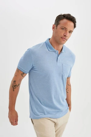 DEFACTO New Regular Fit Short Sleeve Polo T-Shirt