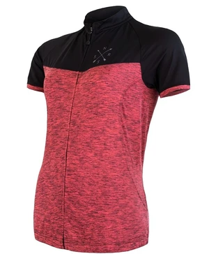 Women's cycling jersey Sensor Cyklo Motion Pink/Black