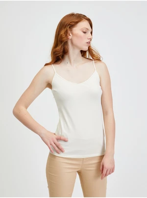 Cream Top CAMAIEU - Women