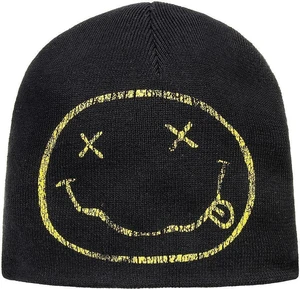 Nirvana Cappello Happy Face Black