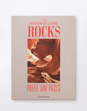 PrintWorks PrintWorks Puzzle Wonders of Nature, Rocks Pink Multi