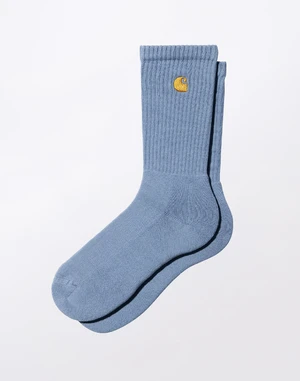 Carhartt WIP Chase Socks Charm Blue/Gold