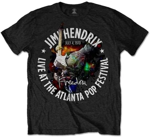 Jimi Hendrix Koszulka Atlanta Pop Festival 1970 Unisex Black 2XL