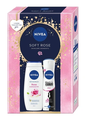 Nivea Box Soft Rose 2024 dárková sada 2 ks