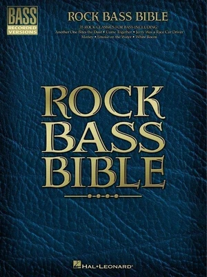 Hal Leonard Rock Bass Bible Kották