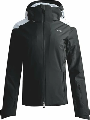 Kjus Womens Formula Jacket Black/White 38 Chaqueta de esquí