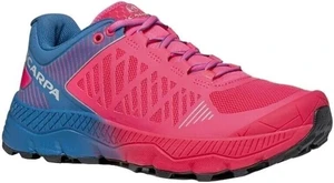 Scarpa Spin Ultra Rose Fluo/Blue Steel 36,5 Pantofi de alergare pentru trail