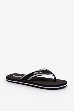 Men's Big Star Flip-Flops Black