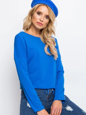 Carlina blue blouse