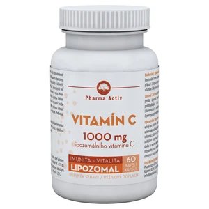 PHARMA ACTIV Lipozomal vitamín C 1000 mg 60 kapsúl