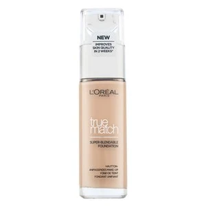 L´Oréal Paris True Match Super-Blendable Foundation tekutý make-up pre zjednotenie farebného tónu pleti 0.5N Porcelain 30 ml