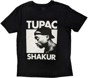 2Pac Tricou Eyes Closed Unisex Black L