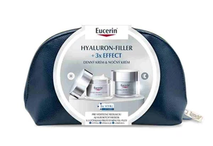 Eucerin Vianočná taštička HYALURON-FILLER + 3x EFFECT Denný krém + Nočný krém