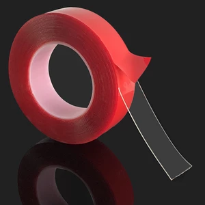 Double-sided Length 3Meter Width 6/8/10/15/20MM Strong Clear Transparent Acrylic Foam Adhesive Tapedouble Sided Adhesive Tape