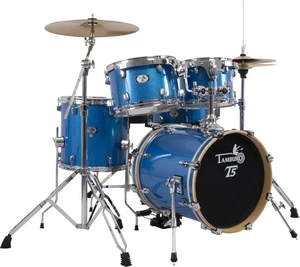 Tamburo T5S16 Blue Sparkle Akustik-Drumset