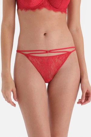 Dagi Red Lace Detailed Thong with Lace