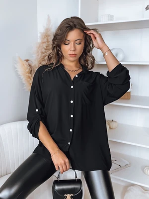 Women's Oversize Shirt RANCH Black Dstreet