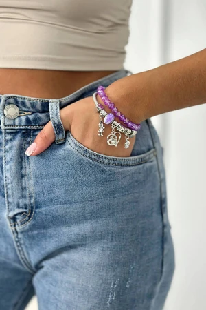 Bracelet purple