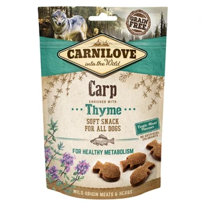 CARNILOVE Dog semi moist snack carp&thyme 200 g