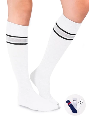 Yoclub Kids's 3Pack Girls' Knee-High Socks SKA-0048G-AA00-005