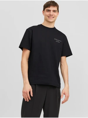 Black Men's T-Shirt Jack & Jones Sanchez - Men