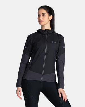 Women's running jacket KILPI RAYEN-W Black