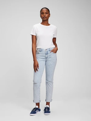 GAP Jeans mid rise girlfriend Washwell - Women