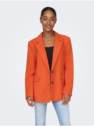 Orange ladies jacket ONLY Aris - Women