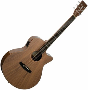 Tanglewood TW4 E VC BW Natural Gloss Chitarra Semiacustica Jumbo